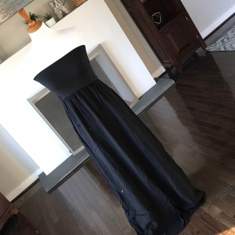SPLENDID strapless maxi dress